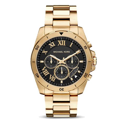 mens michael kors gold watch cheap|michael kors men's watches black.